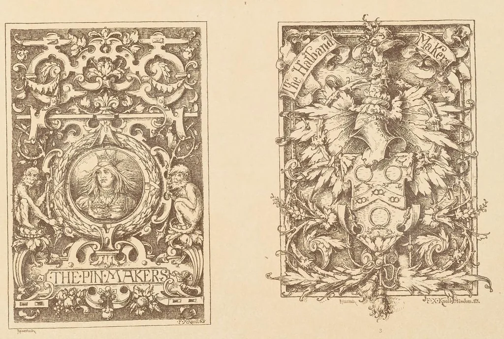 An illustration from Allegorien und Embleme, 1882, leaf 272
