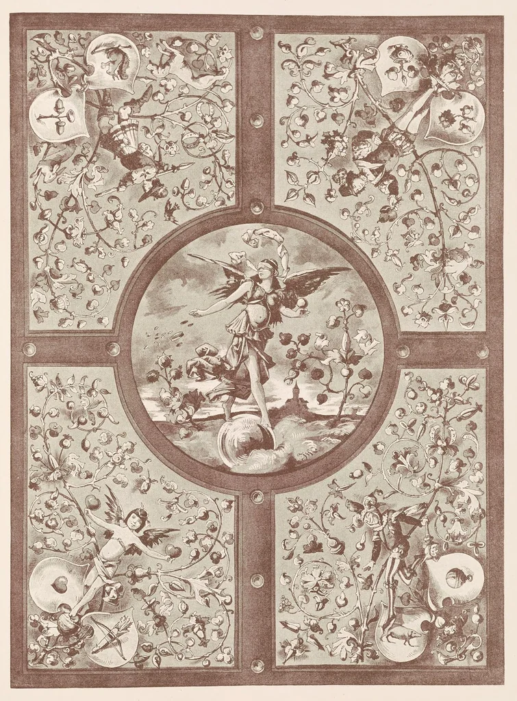 An illustration from Allegorien und Embleme, 1882, leaf 322
