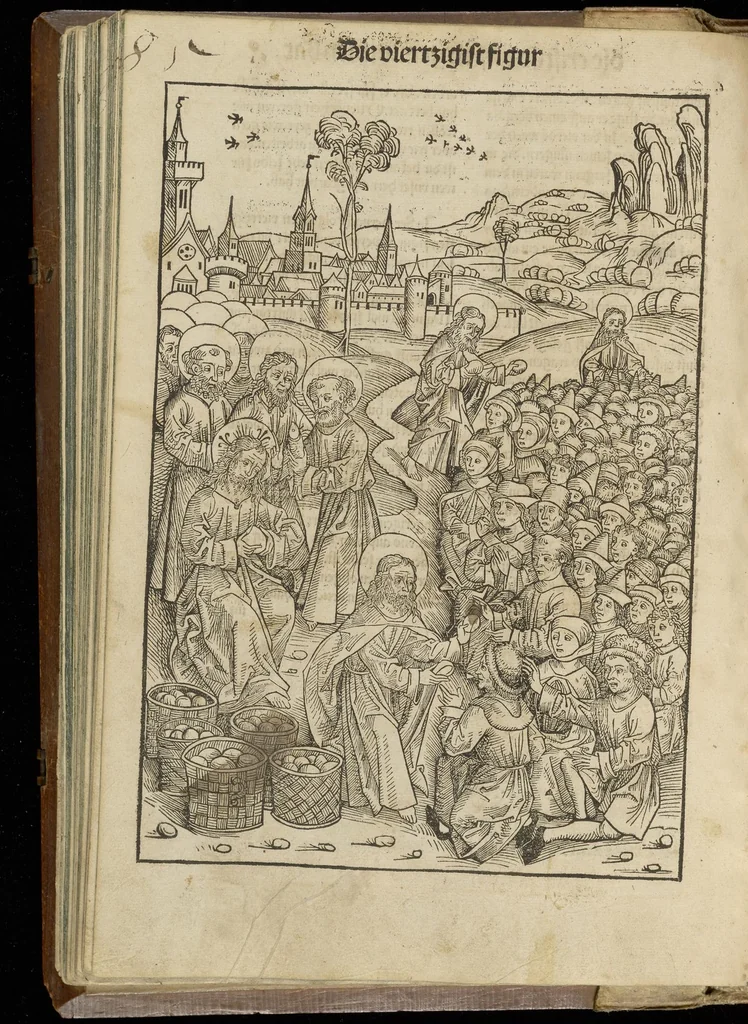An illustration from Schatzbehalter, oder, Schrein der wahren Reichtümer des Heils unnd ewyger Seligkeit genant ..., leaf 177