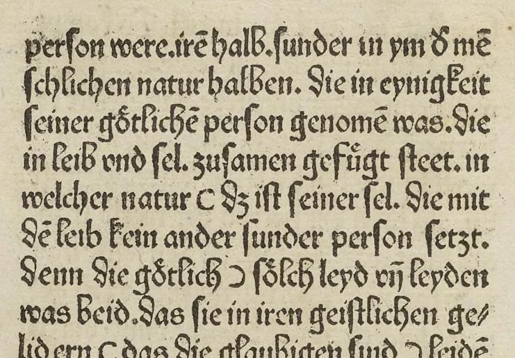 An illustration from Schatzbehalter, oder, Schrein der wahren Reichtümer des Heils unnd ewyger Seligkeit genant ..., leaf 265