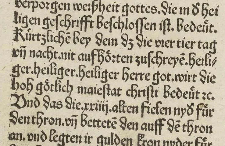 An illustration from Schatzbehalter, oder, Schrein der wahren Reichtümer des Heils unnd ewyger Seligkeit genant ..., leaf 293
