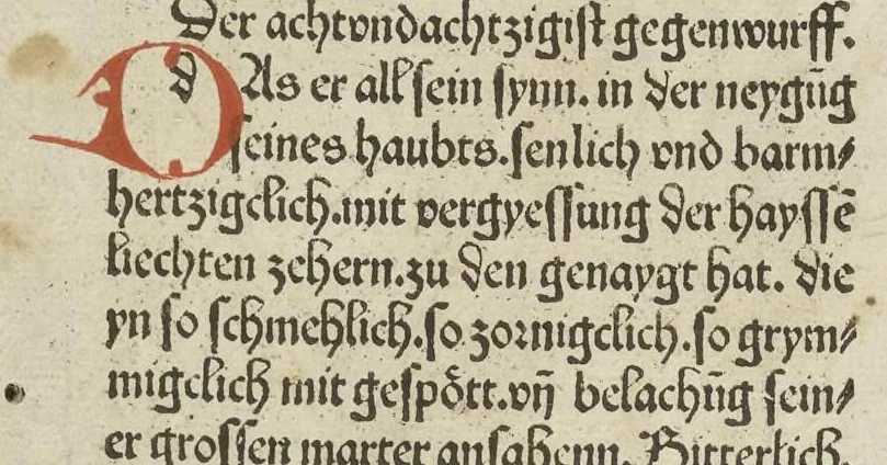 An illustration from Schatzbehalter, oder, Schrein der wahren Reichtümer des Heils unnd ewyger Seligkeit genant ..., leaf 323