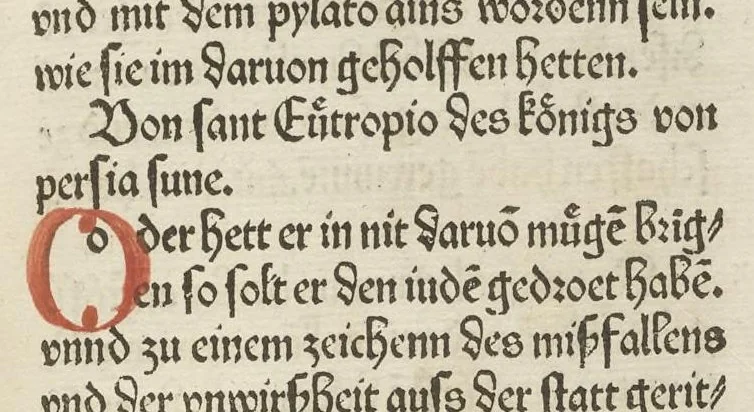 An illustration from Schatzbehalter, oder, Schrein der wahren Reichtümer des Heils unnd ewyger Seligkeit genant ..., leaf 336