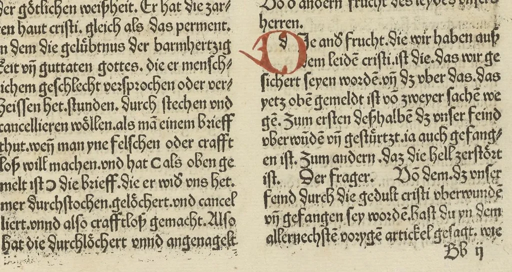 An illustration from Schatzbehalter, oder, Schrein der wahren Reichtümer des Heils unnd ewyger Seligkeit genant ..., leaf 620