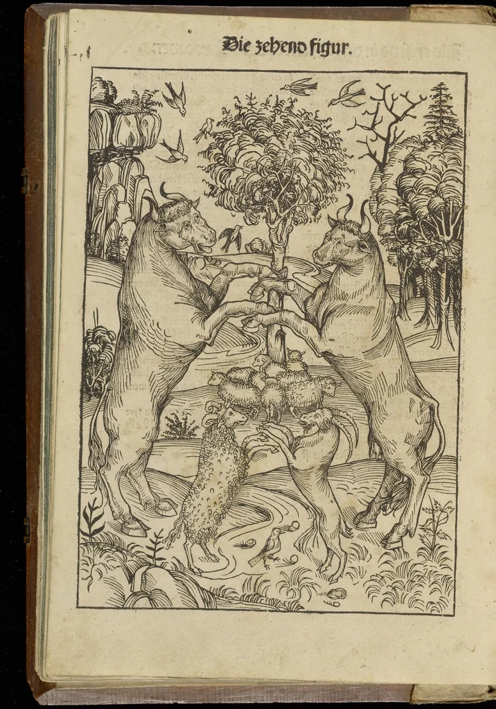 An illustration from Schatzbehalter, oder, Schrein der wahren Reichtümer des Heils unnd ewyger Seligkeit genant ..., leaf 89