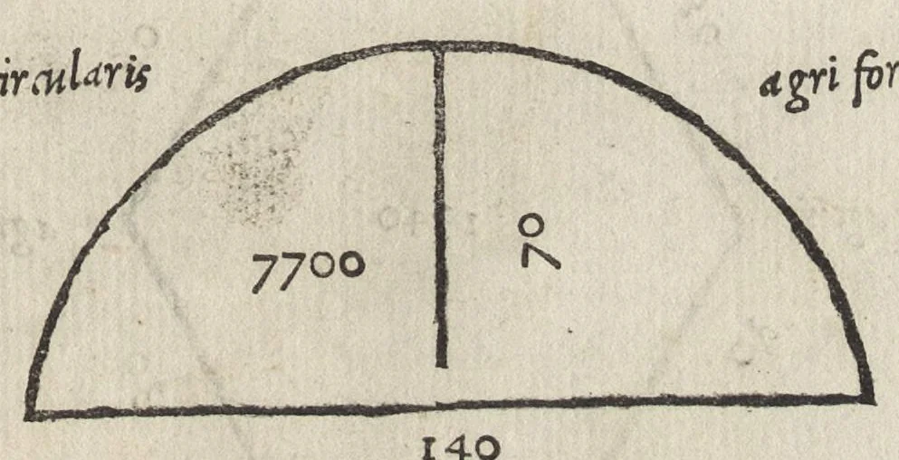 An illustration from Libri de re rvstica : M. Catonis Lib. I. M. Terrentii Varronis Lib. III. L. Ivnii Moderati Colvmellae Lib. XII. Eiusdem De arboribus liber, separatus ab alijs, quare autem id factum fuerit, ostenditur in epistola ad lectorem. Palladii Lib. XIIII. De duobus dierum generibus, simulq[ue] de umbris & horis, quae apud Palladium, in alia epistola ad lectorem. Georgii Alexandrini Enarrationes priscarum dictionum, quae in his libris Catonis, Varronis, Colummelae, 1514, leaf 322