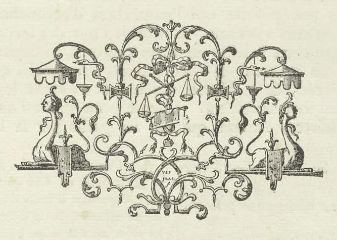 An illustration from Les Métamorphoses d'Ovide : en latin, traduites en françois, avec des remarques, et des explications historiques, 1732, leaf 58