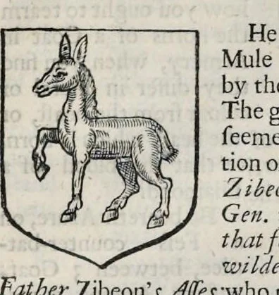 An illustration from A display of heraldry : manifesting a more easie access to the knowledge thereof than hath been hitherto published by any, through the benefit of method, 1679, leaf 138