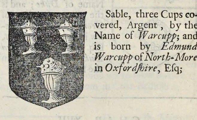 An illustration from A display of heraldry : manifesting a more easie access to the knowledge thereof than hath been hitherto published by any, through the benefit of method, 1679, leaf 277