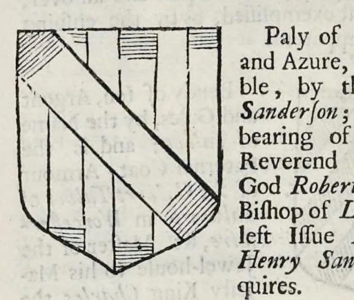 An illustration from A display of heraldry : manifesting a more easie access to the knowledge thereof than hath been hitherto published by any, through the benefit of method, 1679, leaf 295