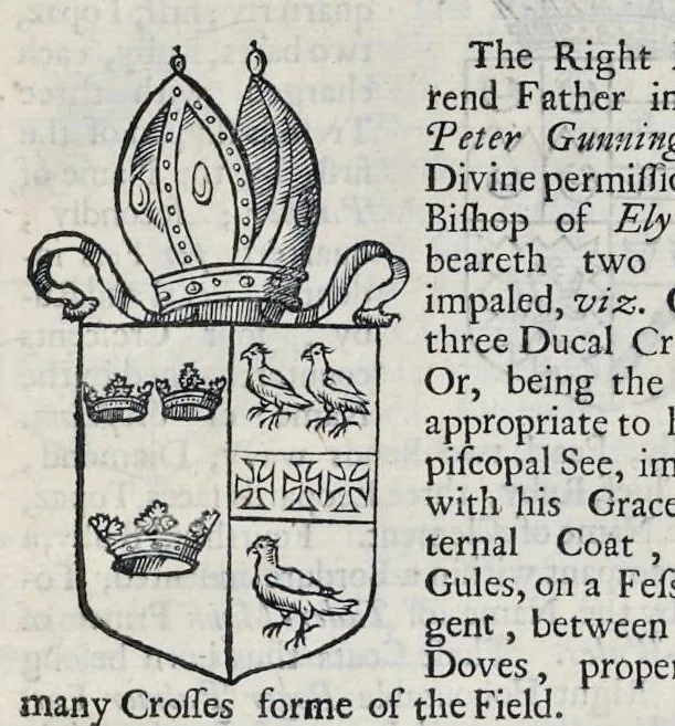 An illustration from A display of heraldry : manifesting a more easie access to the knowledge thereof than hath been hitherto published by any, through the benefit of method, 1679, leaf 304