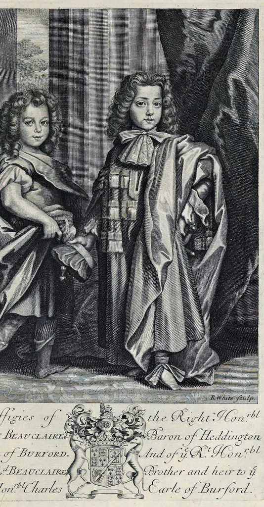 An illustration from A display of heraldry : manifesting a more easie access to the knowledge thereof than hath been hitherto published by any, through the benefit of method, 1679, leaf 414