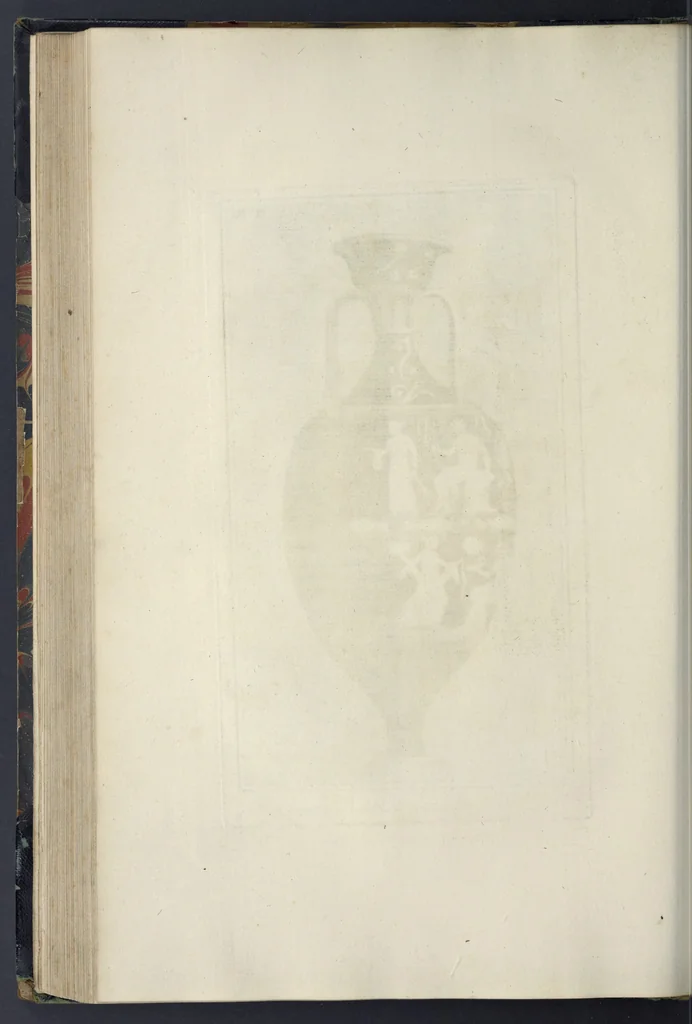 An illustration from Picturae Etruscorum in vasculis nunc primum in unum collectae explicationibus, et dissertationibus inlustratae, 1767, leaf 203