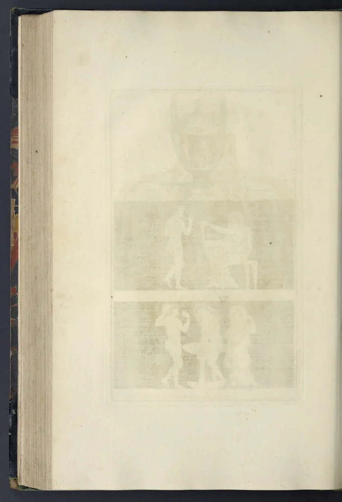 An illustration from Picturae Etruscorum in vasculis nunc primum in unum collectae explicationibus, et dissertationibus inlustratae, 1767, leaf 259