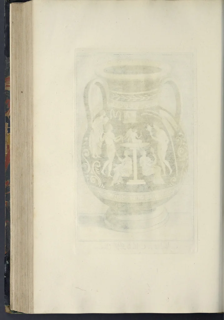An illustration from Picturae Etruscorum in vasculis nunc primum in unum collectae explicationibus, et dissertationibus inlustratae, 1767, leaf 269