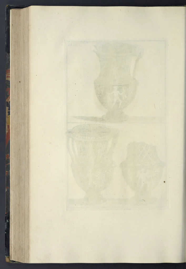 An illustration from Picturae Etruscorum in vasculis nunc primum in unum collectae explicationibus, et dissertationibus inlustratae, 1767, leaf 287