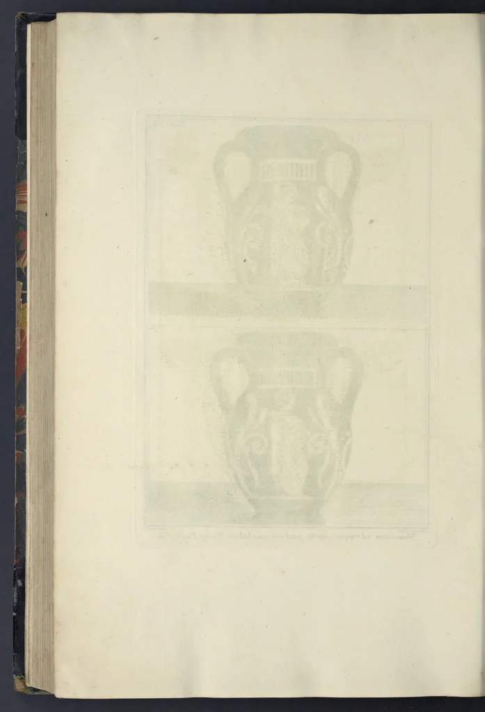 An illustration from Picturae Etruscorum in vasculis nunc primum in unum collectae explicationibus, et dissertationibus inlustratae, 1767, leaf 391