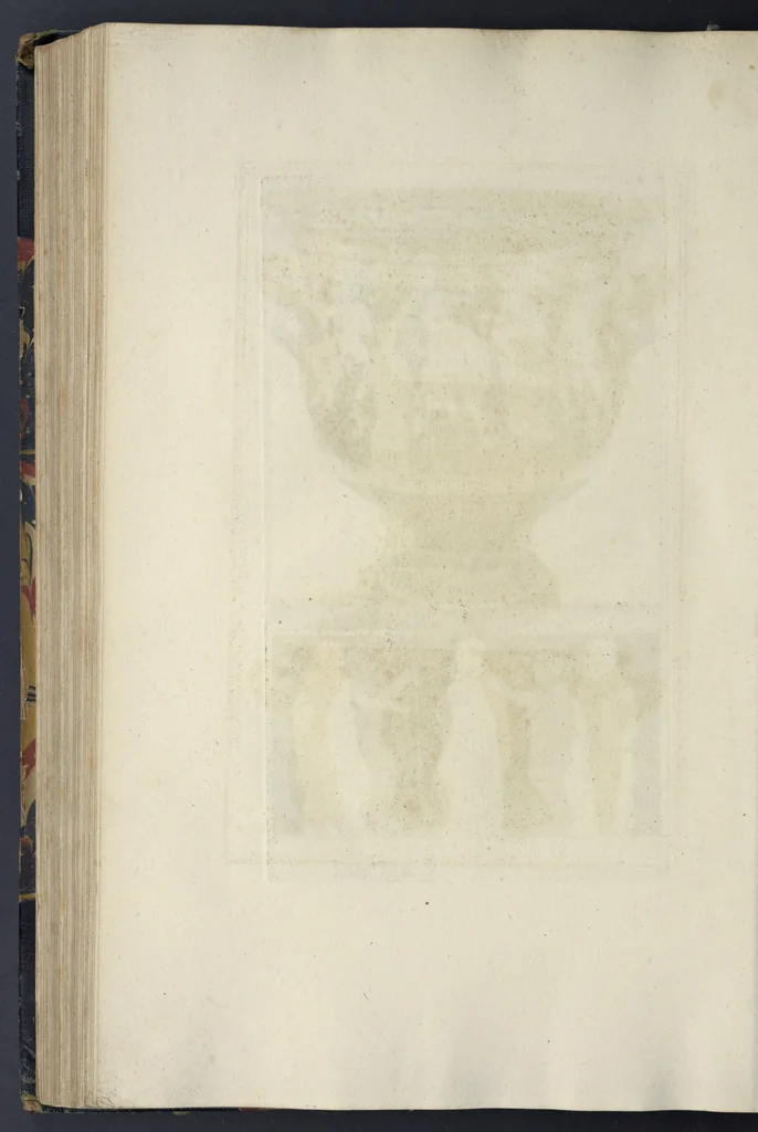 An illustration from Picturae Etruscorum in vasculis nunc primum in unum collectae explicationibus, et dissertationibus inlustratae, 1767, leaf 277