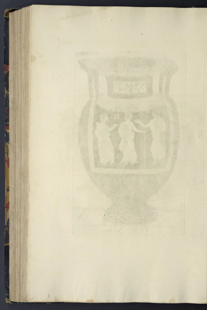 An illustration from Picturae Etruscorum in vasculis nunc primum in unum collectae explicationibus, et dissertationibus inlustratae, 1767, leaf 295