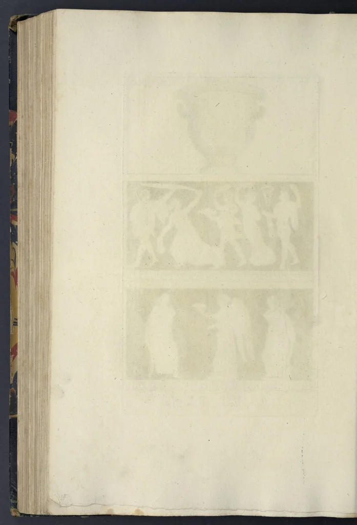 An illustration from Picturae Etruscorum in vasculis nunc primum in unum collectae explicationibus, et dissertationibus inlustratae, 1767, leaf 303