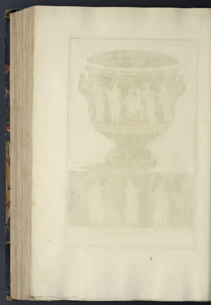 An illustration from Picturae Etruscorum in vasculis nunc primum in unum collectae explicationibus, et dissertationibus inlustratae, 1767, leaf 329