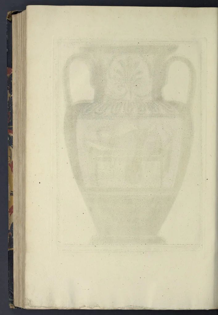 An illustration from Picturae Etruscorum in vasculis nunc primum in unum collectae explicationibus, et dissertationibus inlustratae, 1767, leaf 439