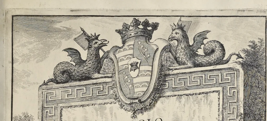 An illustration from Picturae Etruscorum in vasculis nunc primum in unum collectae explicationibus, et dissertationibus inlustratae, 1767, leaf 12