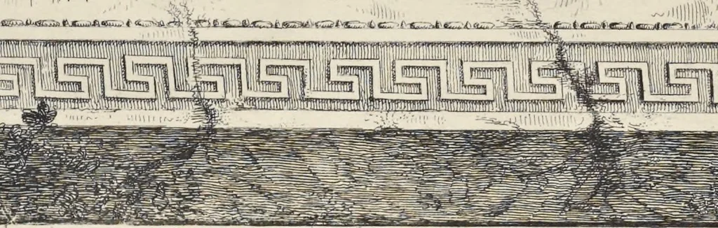 An illustration from Picturae Etruscorum in vasculis nunc primum in unum collectae explicationibus, et dissertationibus inlustratae, 1767, leaf 12