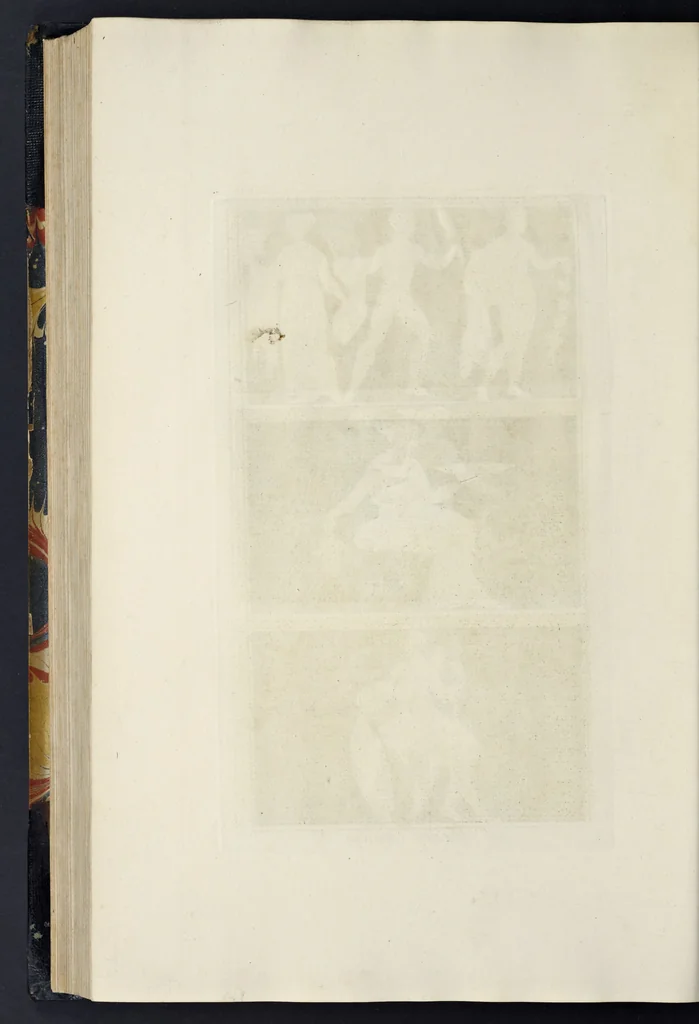 An illustration from Picturae Etruscorum in vasculis nunc primum in unum collectae explicationibus, et dissertationibus inlustratae, 1767, leaf 347