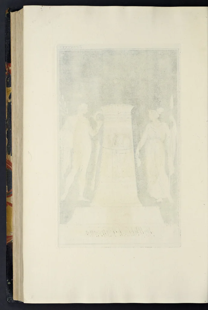 An illustration from Picturae Etruscorum in vasculis nunc primum in unum collectae explicationibus, et dissertationibus inlustratae, 1767, leaf 363