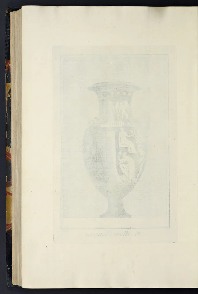 An illustration from Picturae Etruscorum in vasculis nunc primum in unum collectae explicationibus, et dissertationibus inlustratae, 1767, leaf 373