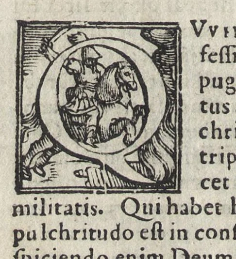 An illustration from Rationale divinorvm officiorvm a R.D. Gvlielmo Dvrando, Mimatensi episcopo, I.V.D. clarissimo, concinnatum atq[ue] nunc recens vtilissimis adnotationibus illustratum : adiectum fuit praeterea aliud Diuinorum officiorum rationale ab Ioanne Beletho theologo Parisiensi, ab hinc ferè quadringentis annis conscriptum, ac nunc demùm in lucem editum : cum duplici, vno prioris, altero posterioris Rationalis indice locupletissimo, 1568, leaf 413