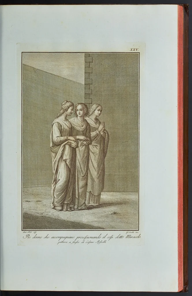 An illustration from L'Etruria pittrice, ovvero, Storia della pittura toscana, dedotta dai suoi monumenti che si esibiscono in stampa dal secolo X. fino al presente, 1791, leaf 116