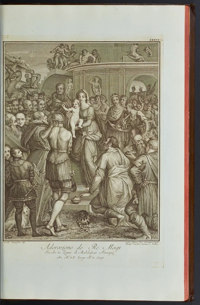 An illustration from L'Etruria pittrice, ovvero, Storia della pittura toscana, dedotta dai suoi monumenti che si esibiscono in stampa dal secolo X. fino al presente, 1791, leaf 160