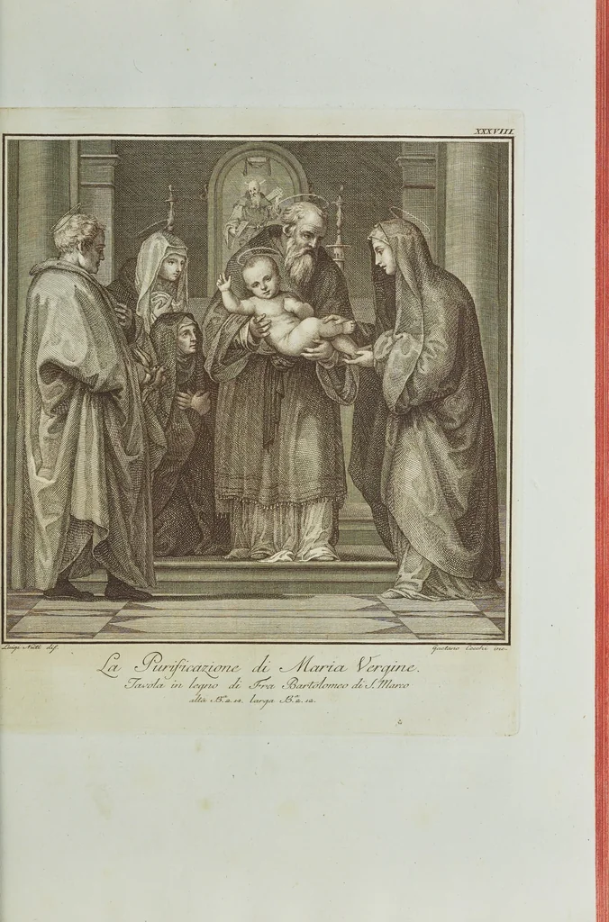 An illustration from L'Etruria pittrice, ovvero, Storia della pittura toscana, dedotta dai suoi monumenti che si esibiscono in stampa dal secolo X. fino al presente, 1791, leaf 168