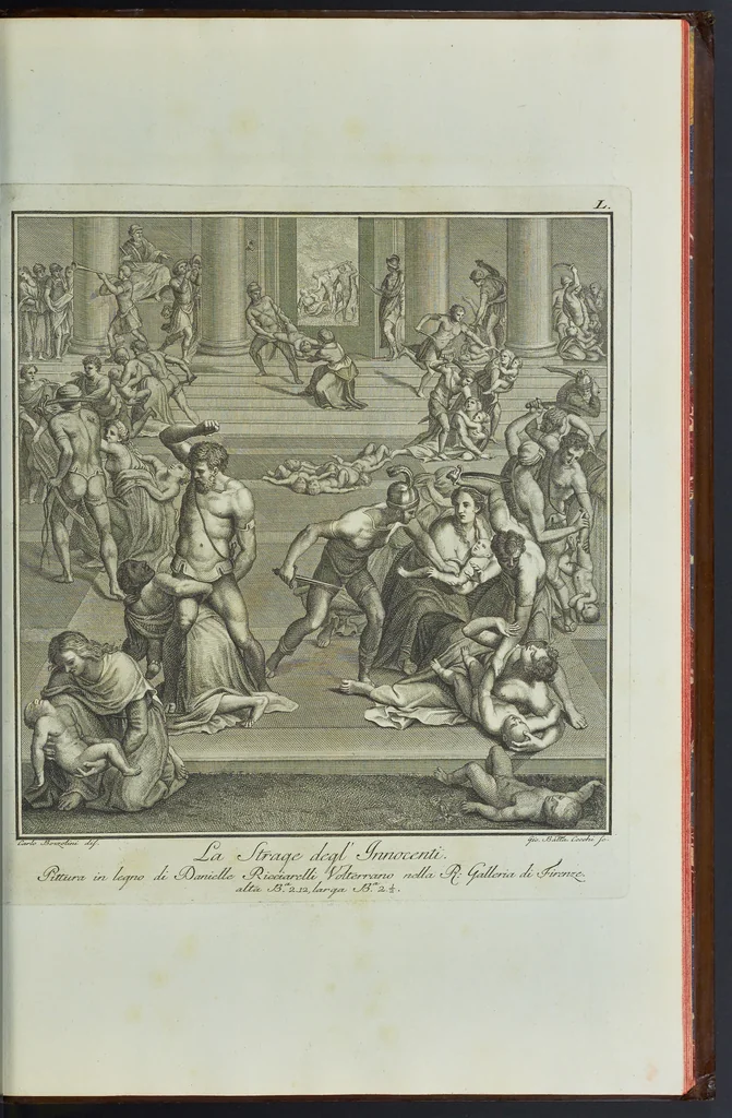 An illustration from L'Etruria pittrice, ovvero, Storia della pittura toscana, dedotta dai suoi monumenti che si esibiscono in stampa dal secolo X. fino al presente, 1791, leaf 216