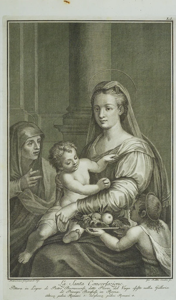 An illustration from L'Etruria pittrice, ovvero, Storia della pittura toscana, dedotta dai suoi monumenti che si esibiscono in stampa dal secolo X. fino al presente, 1791, leaf 220