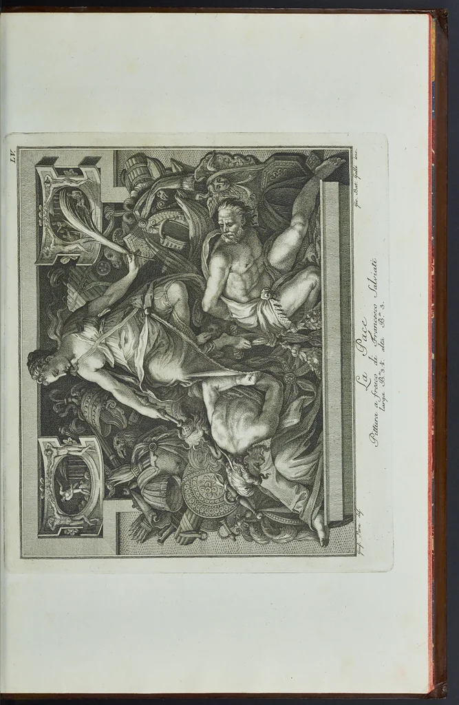 An illustration from L'Etruria pittrice, ovvero, Storia della pittura toscana, dedotta dai suoi monumenti che si esibiscono in stampa dal secolo X. fino al presente, 1791, leaf 236