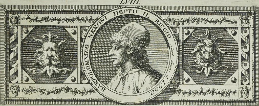 An illustration from L'Etruria pittrice, ovvero, Storia della pittura toscana, dedotta dai suoi monumenti che si esibiscono in stampa dal secolo X. fino al presente, 1791, leaf 250