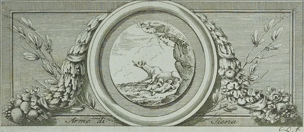 An illustration from L'Etruria pittrice, ovvero, Storia della pittura toscana, dedotta dai suoi monumenti che si esibiscono in stampa dal secolo X. fino al presente, 1791, leaf 28