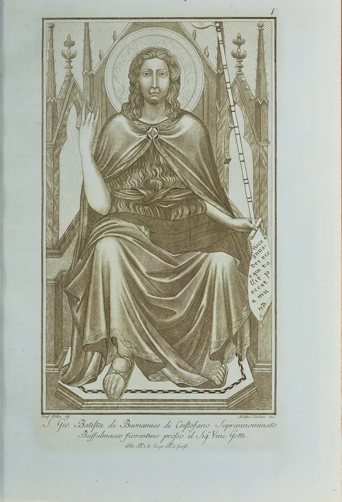 An illustration from L'Etruria pittrice, ovvero, Storia della pittura toscana, dedotta dai suoi monumenti che si esibiscono in stampa dal secolo X. fino al presente, 1791, leaf 34