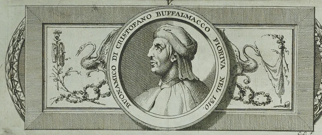 An illustration from L'Etruria pittrice, ovvero, Storia della pittura toscana, dedotta dai suoi monumenti che si esibiscono in stampa dal secolo X. fino al presente, 1791, leaf 36