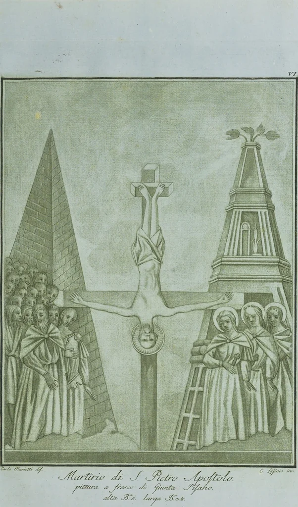 An illustration from L'Etruria pittrice, ovvero, Storia della pittura toscana, dedotta dai suoi monumenti che si esibiscono in stampa dal secolo X. fino al presente, 1791, leaf 38