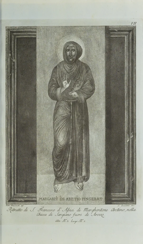 An illustration from L'Etruria pittrice, ovvero, Storia della pittura toscana, dedotta dai suoi monumenti che si esibiscono in stampa dal secolo X. fino al presente, 1791, leaf 42