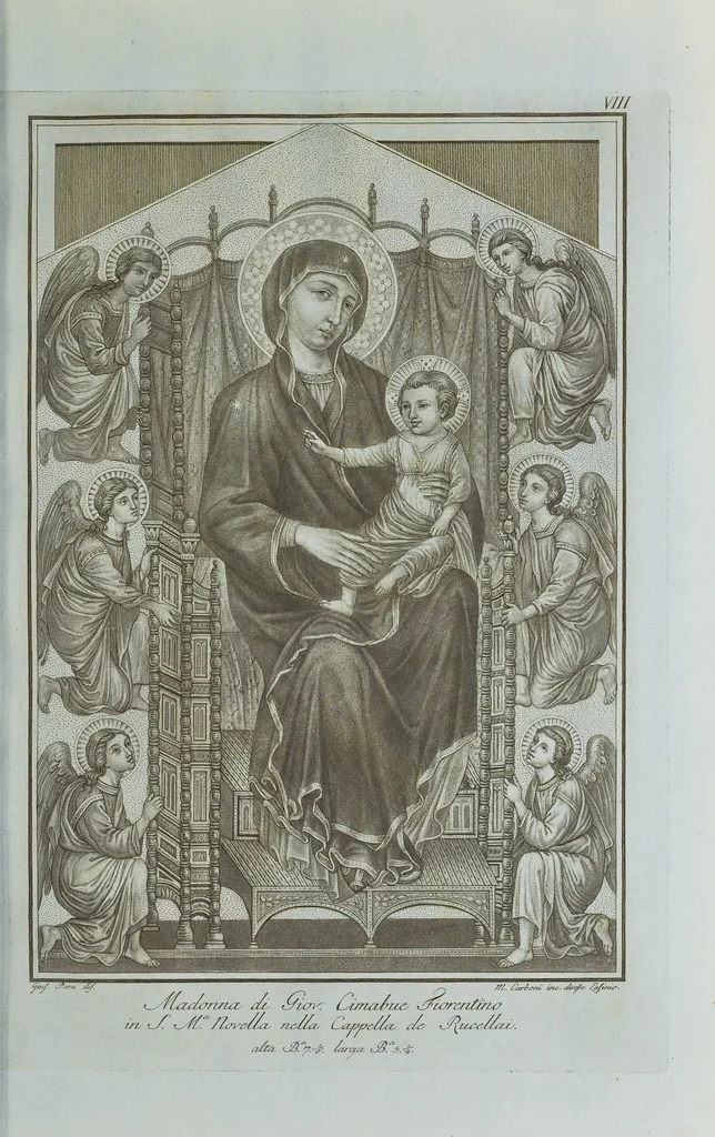 An illustration from L'Etruria pittrice, ovvero, Storia della pittura toscana, dedotta dai suoi monumenti che si esibiscono in stampa dal secolo X. fino al presente, 1791, leaf 46