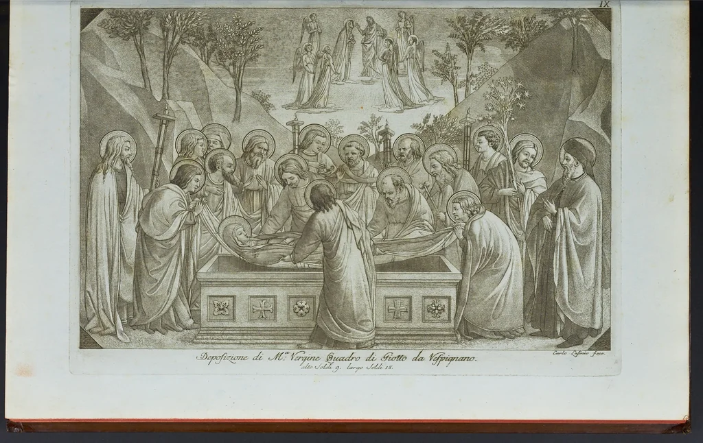 An illustration from L'Etruria pittrice, ovvero, Storia della pittura toscana, dedotta dai suoi monumenti che si esibiscono in stampa dal secolo X. fino al presente, 1791, leaf 50