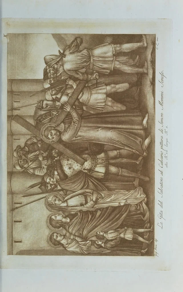 An illustration from L'Etruria pittrice, ovvero, Storia della pittura toscana, dedotta dai suoi monumenti che si esibiscono in stampa dal secolo X. fino al presente, 1791, leaf 54