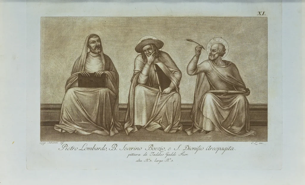 An illustration from L'Etruria pittrice, ovvero, Storia della pittura toscana, dedotta dai suoi monumenti che si esibiscono in stampa dal secolo X. fino al presente, 1791, leaf 58