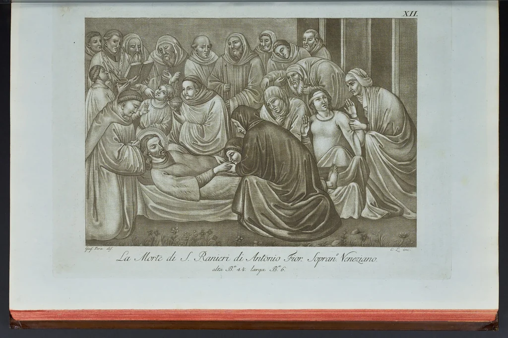 An illustration from L'Etruria pittrice, ovvero, Storia della pittura toscana, dedotta dai suoi monumenti che si esibiscono in stampa dal secolo X. fino al presente, 1791, leaf 62