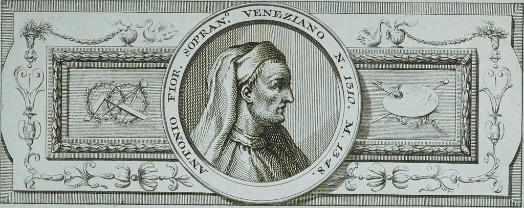 An illustration from L'Etruria pittrice, ovvero, Storia della pittura toscana, dedotta dai suoi monumenti che si esibiscono in stampa dal secolo X. fino al presente, 1791, leaf 64